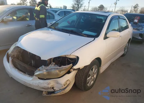 2005 Toyota Corolla S from USA, damaged, VIN 2T1BR32E15C380505